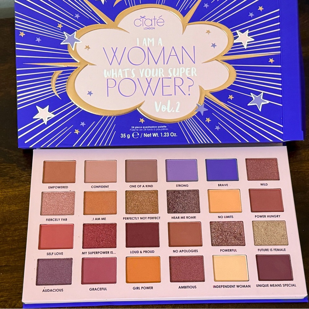 Ciate I Am a Woman What's Your Superpower Eyeshadow Palette Vol. 2